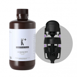 K+ Black Tough ABS-Like Resin 1kg